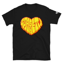 Load image into Gallery viewer, Saucy Love Unisex Spaghetti Tee