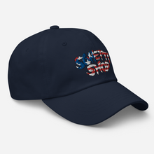 Load image into Gallery viewer, American Flag Logo Dad-Hat