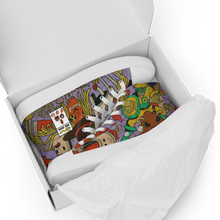 Load image into Gallery viewer, Vintage Comic Men’s high top canvas spaghetti shoes