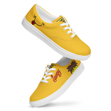 Load image into Gallery viewer, Super Saucy Sghetti Face Men’s Spaghetti canvas shoes