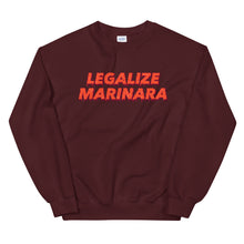 Load image into Gallery viewer, Legalize Marinara Unisex Sweatshirt