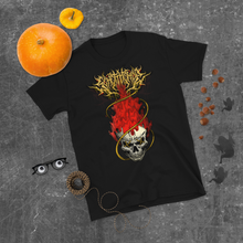 Load image into Gallery viewer, Saucy Sghetti-Skull Short-Sleeve Unisex T-Shirt