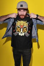 Load image into Gallery viewer, Skull & Cross-Forks Unisex Tee