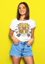 Load image into Gallery viewer, Skull & Cross-Forks Unisex Tee