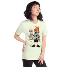 Load image into Gallery viewer, Extra Saucy Sghetti Skull Short-Sleeve Unisex T-Shirt