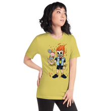 Load image into Gallery viewer, Extra Saucy Sghetti Skull Short-Sleeve Unisex T-Shirt