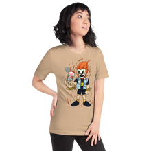 Load image into Gallery viewer, Extra Saucy Sghetti Skull Short-Sleeve Unisex T-Shirt