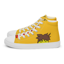 Load image into Gallery viewer, Super Saucy Sghetti Face Women’s high top canvas Spaghetti shoes