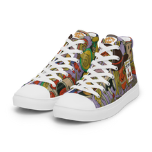 Load image into Gallery viewer, Women’s high top canvas shoes