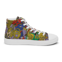 Load image into Gallery viewer, Women’s high top canvas shoes