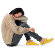 Load image into Gallery viewer, Women’s lace-up canvas shoes