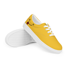 Load image into Gallery viewer, Women’s lace-up canvas shoes