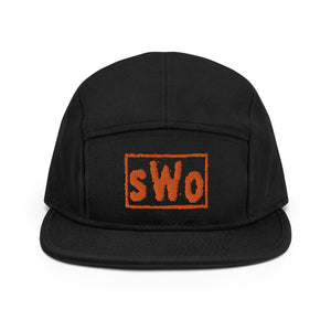 sWo Sghetti World Order (Wolf-Snack)  5 Panel Spaghetti Hat