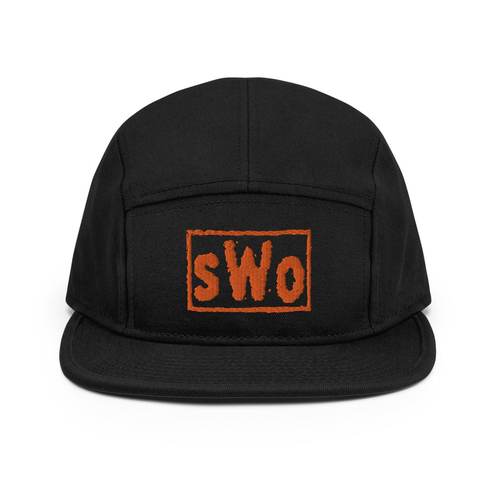 sWo Sghetti World Order (Wolf-Snack)  5 Panel Spaghetti Hat