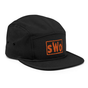 sWo Sghetti World Order (Wolf-Snack)  5 Panel Spaghetti Hat