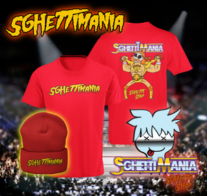 SghettiMania Red Short Sleeve T-Shirt