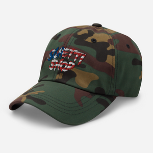 American Flag Logo Dad-Hat