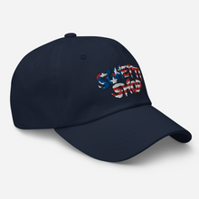 Load image into Gallery viewer, American Flag Logo Dad-Hat
