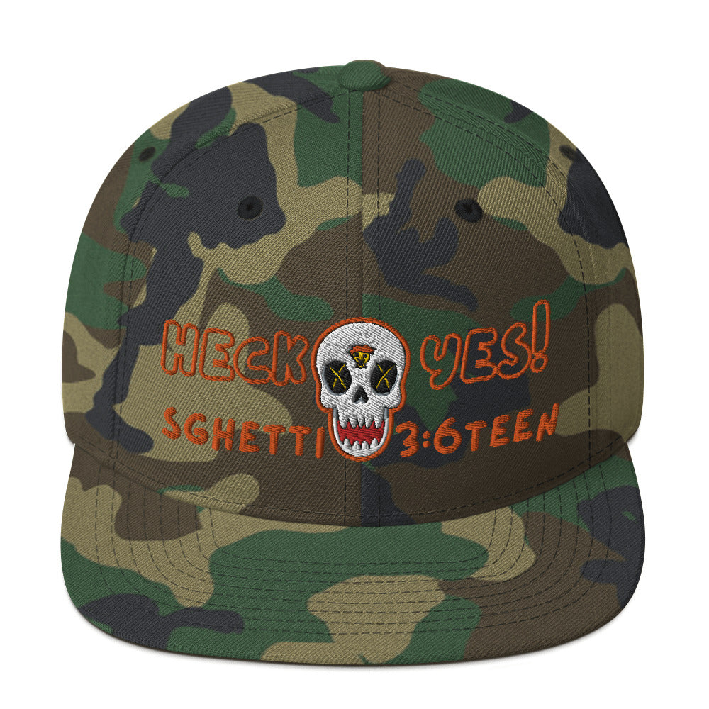 Sghetti 3:6teen Camo Snapback Spaghetti Hat