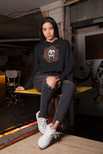 Load image into Gallery viewer, Sghetti Skull Crop Hoodie
