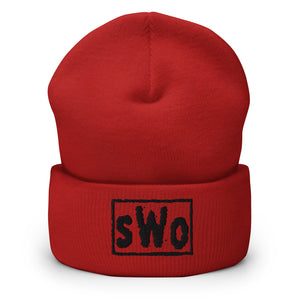 SWO Sghetti World Order (Wolf-Snack) Spaghetti Cuffed Beanie