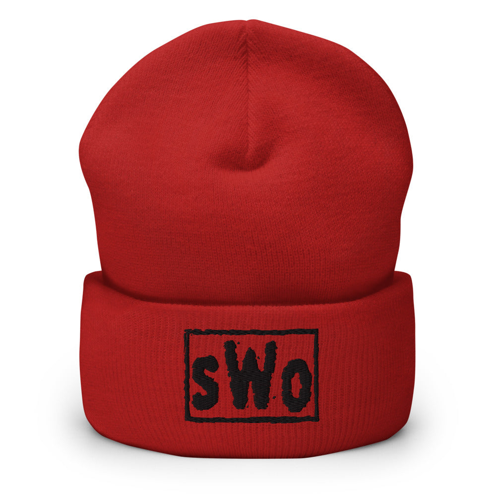 SWO Sghetti World Order (Wolf-Snack) Spaghetti Cuffed Beanie