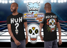 Load image into Gallery viewer, Huh? Saucin&#39; Skull Unisex Tee
