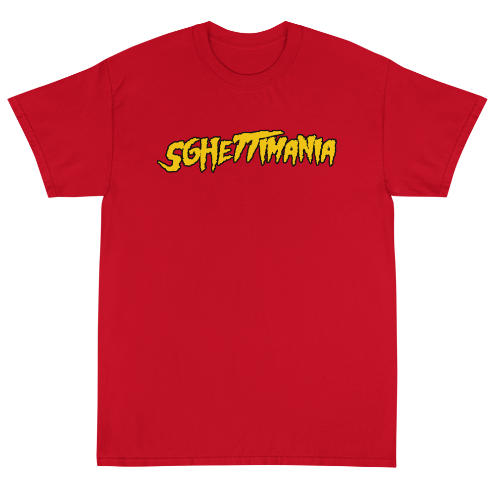 SghettiMania Red Short Sleeve T-Shirt