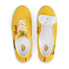 Load image into Gallery viewer, Super Saucy Sghetti Face Men’s Spaghetti canvas shoes
