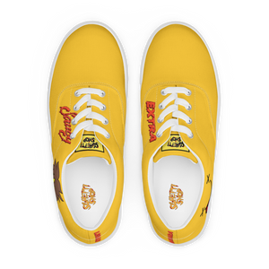 Super Saucy Sghetti Face Men’s Spaghetti canvas shoes