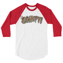 Load image into Gallery viewer, Sghetti Logo Vintage Comic Cut-out 3/4 sleeve shirt
