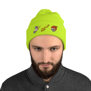 Prison Tatt-Hatt Pom-pom Beanie