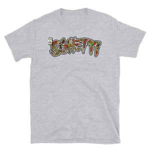 Sghetti Logo Vintage Comic Cut-out 3/4 sleeve shirt