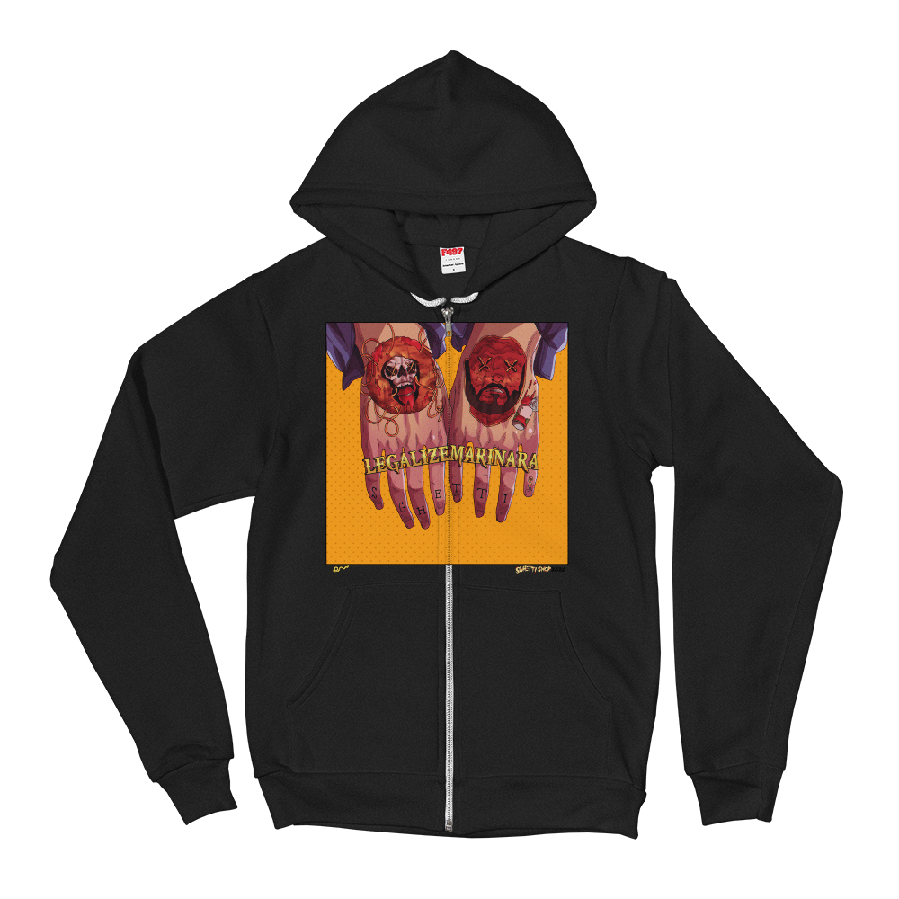 Legalize Marinara Knux Zip-Up Hoodie