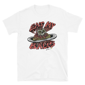 Eat My Balls Plate Unisex Tee