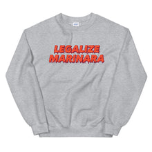 Load image into Gallery viewer, Legalize Marinara Unisex Sweatshirt
