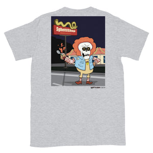 Eddie McSghetti Front and Back Print Unisex T-Shirt