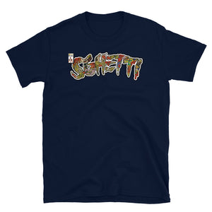 Sghetti Logo Vintage Comic Cut-out 3/4 sleeve shirt