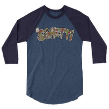 Load image into Gallery viewer, Sghetti Logo Vintage Comic Cut-out 3/4 sleeve shirt
