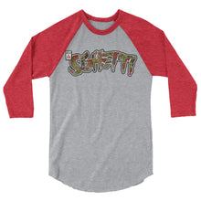 Load image into Gallery viewer, Sghetti Logo Vintage Comic Cut-out 3/4 sleeve shirt
