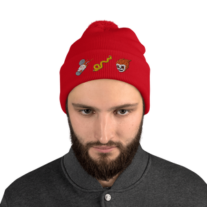 Prison Tatt-Hatt Pom-pom Beanie