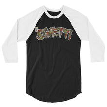 Load image into Gallery viewer, Sghetti Logo Vintage Comic Cut-out 3/4 sleeve shirt
