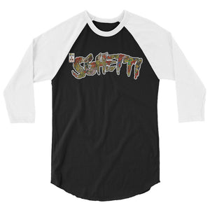 Sghetti Logo Vintage Comic Cut-out 3/4 sleeve shirt