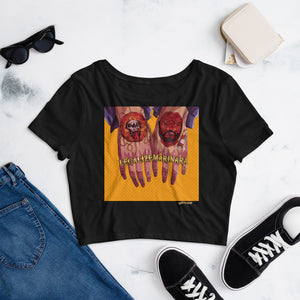 Legalize Marinara 'KNUX' Women’s Crop Tee