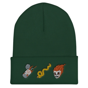 Prison Tatt-Hatt Cuffed Beanie