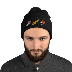 Prison Tatt-Hatt Pom-pom Beanie