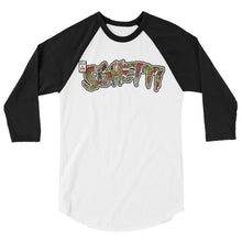 Load image into Gallery viewer, Sghetti Logo Vintage Comic Cut-out 3/4 sleeve shirt
