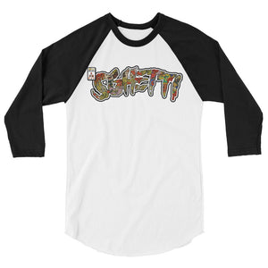 Sghetti Logo Vintage Comic Cut-out 3/4 sleeve shirt