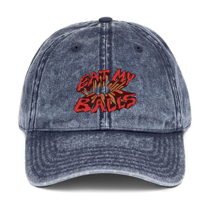 Eat My Balls 90s Cotton Twill Cap