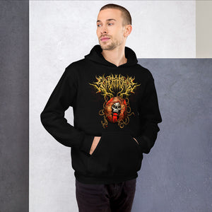 Death Metal Sghetti Skull Unisex Pullover Hoodie (Chuck Special)